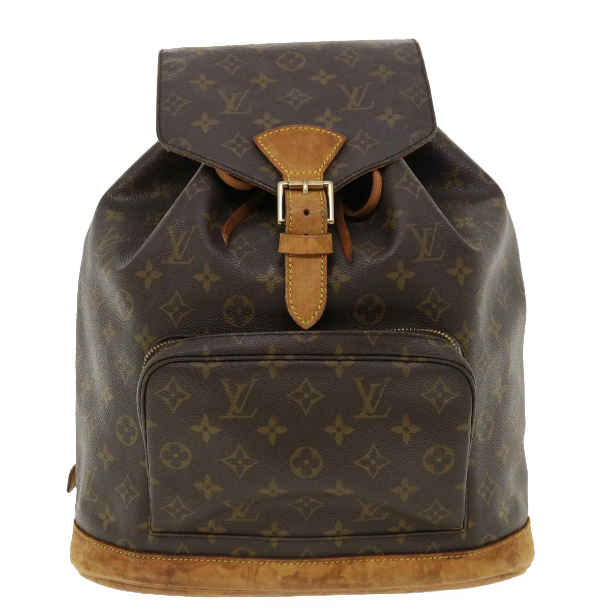 Louis Vuitton  Monogram Montsouris GM Backpack M51135 LV Auth 35600