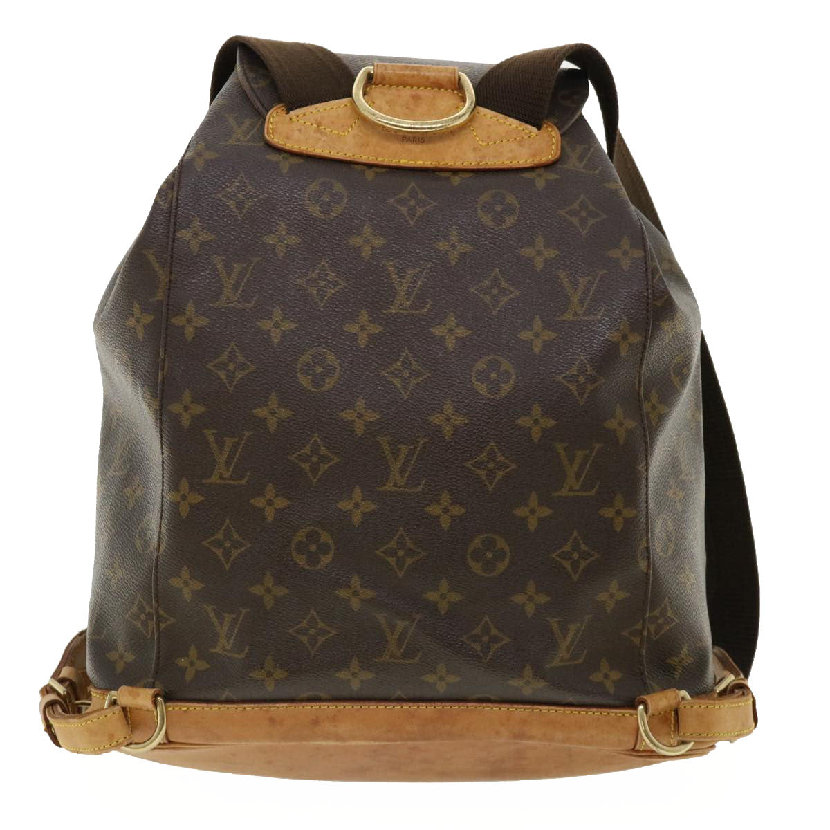 Louis Vuitton  Monogram Montsouris GM Backpack M51135 LV Auth 35600