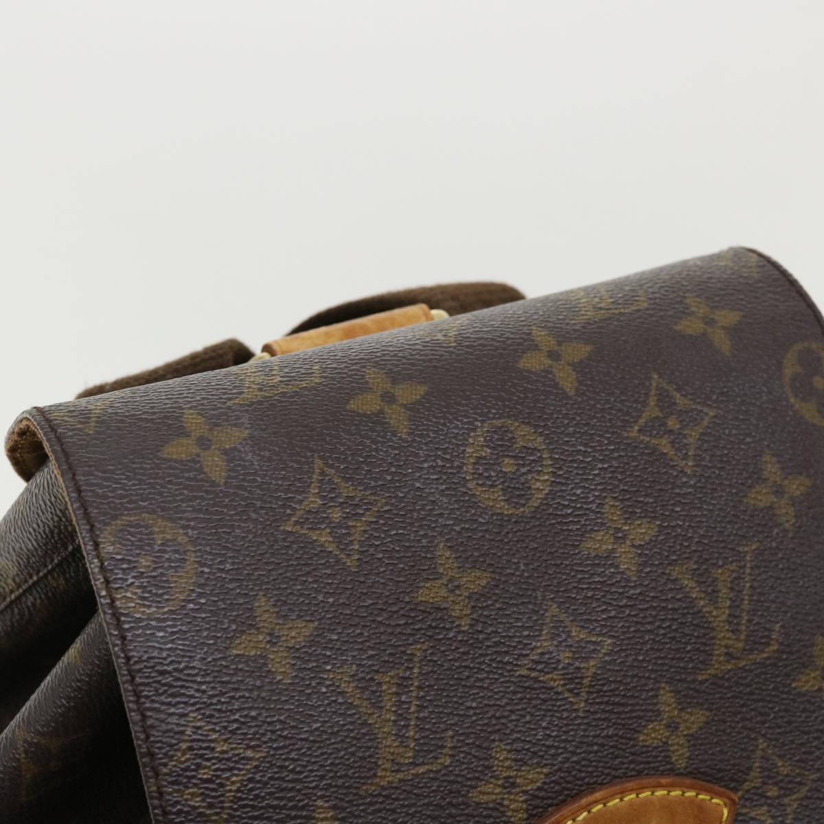 Louis Vuitton  Monogram Montsouris GM Backpack M51135 LV Auth 35600