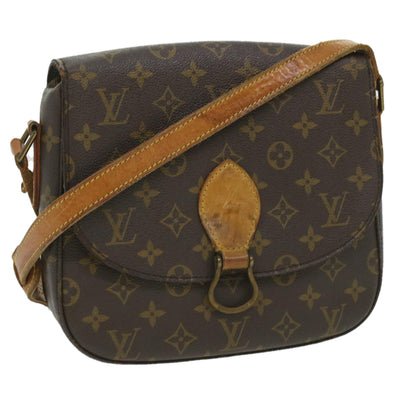 Louis Vuitton  Monogram Saint Cloud GM Shoulder Bag M51242 LV Auth 35750