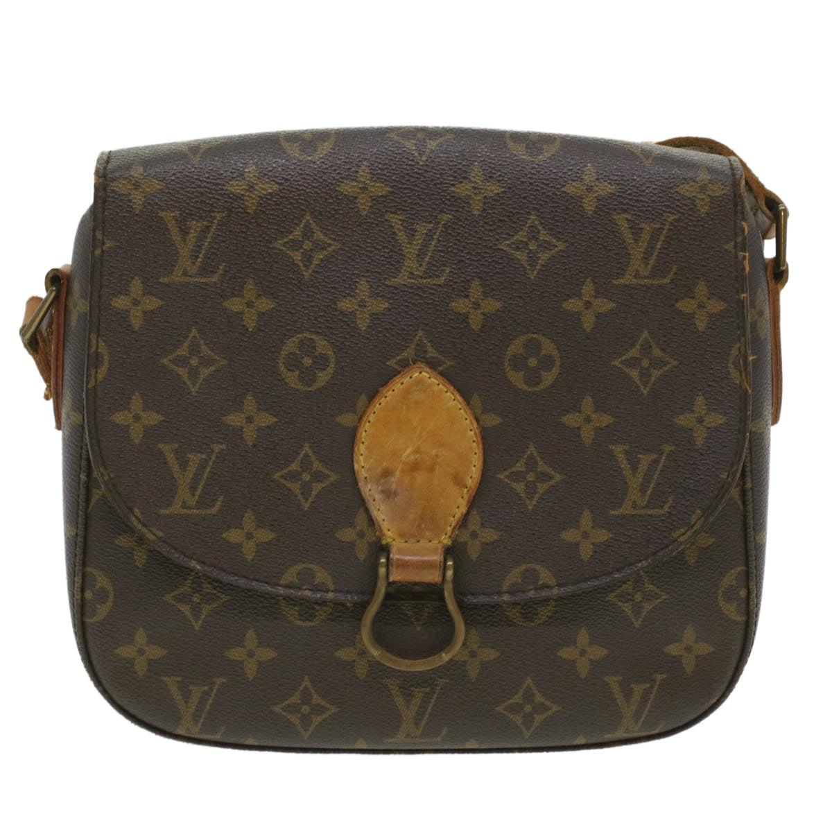 Louis Vuitton  Monogram Saint Cloud GM Shoulder Bag M51242 LV Auth 35750