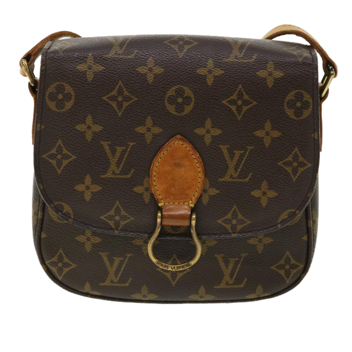 Louis Vuitton  Monogram Saint Cloud MM Shoulder Bag M51243 LV Auth 35943