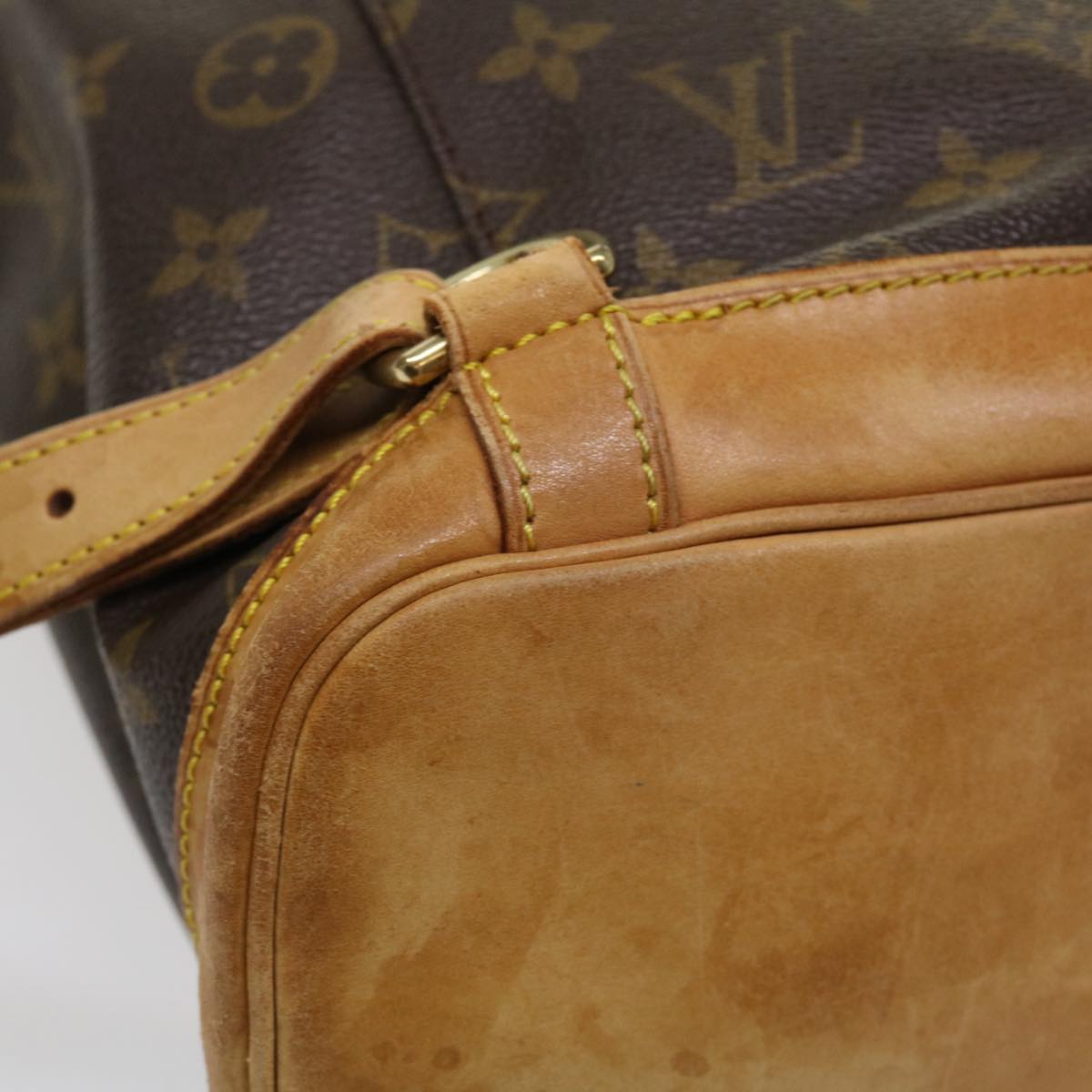 Louis Vuitton  Monogram Montsouris GM Backpack M51135 LV Auth 35963