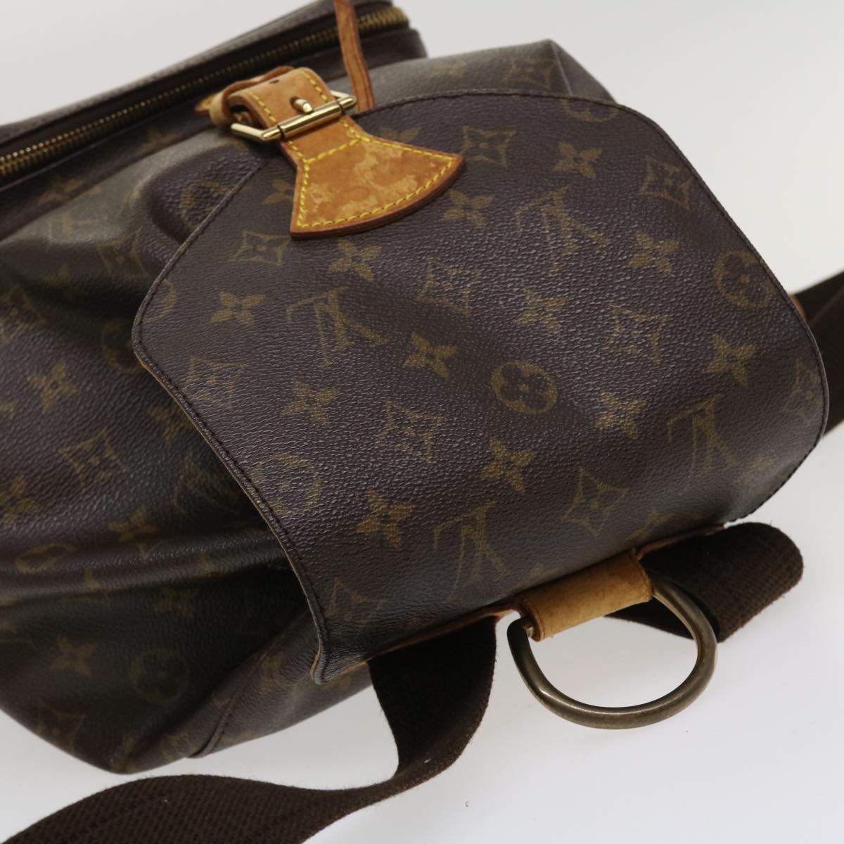 Louis Vuitton  Monogram Montsouris GM Backpack M51135 LV Auth 35963