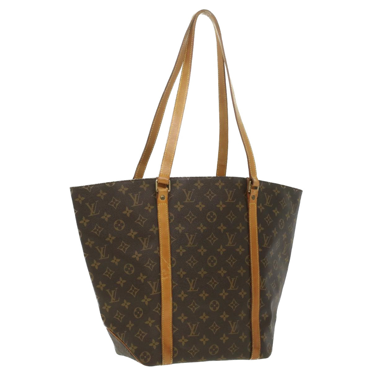 Louis Vuitton  Monogram Sac Shopping Tote Bag M51108 LV Auth 36070