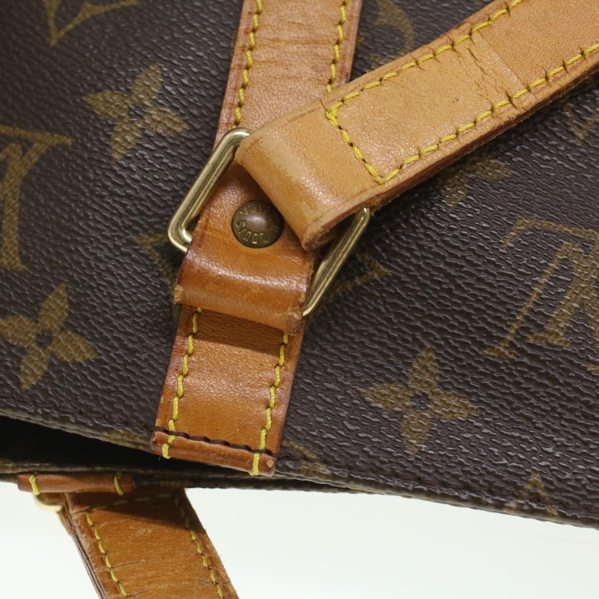 Louis Vuitton  Monogram Sac Shopping Tote Bag M51108 LV Auth 36070