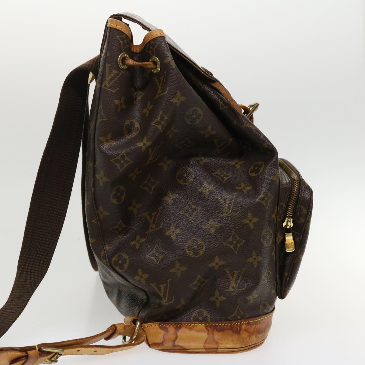 Louis Vuitton  Monogram Montsouris GM Backpack M51135 LV Auth 36094