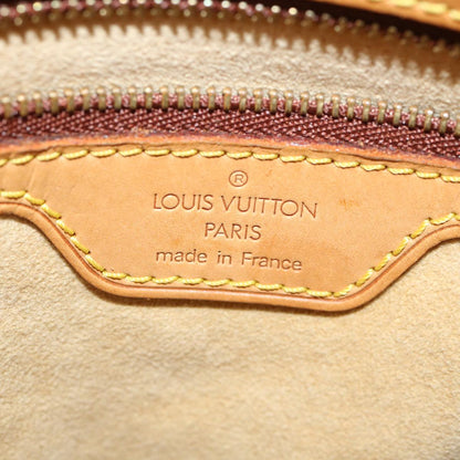 Louis Vuitton  Nomad Leather Bucket PM Shoulder Bag Beige M85001 LV Auth 36170