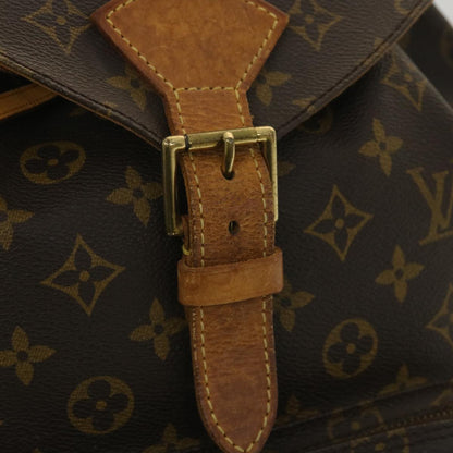 Louis Vuitton  Monogram Montsouris GM Backpack M51135 LV Auth 36359