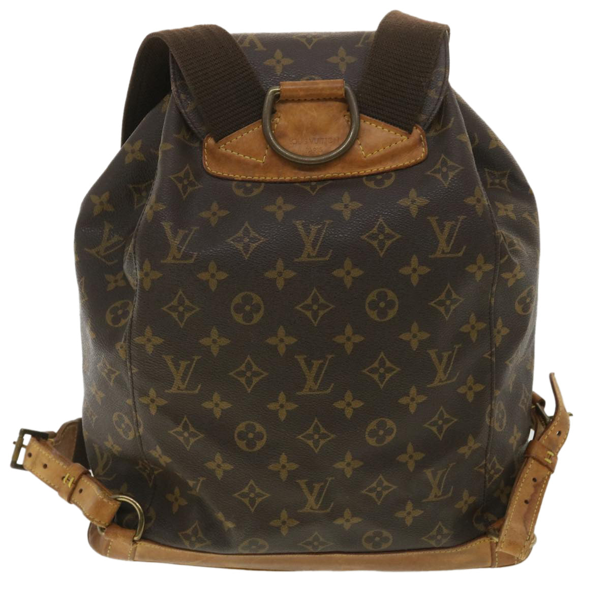 Louis Vuitton  Monogram Montsouris GM Backpack M51135 LV Auth 36359