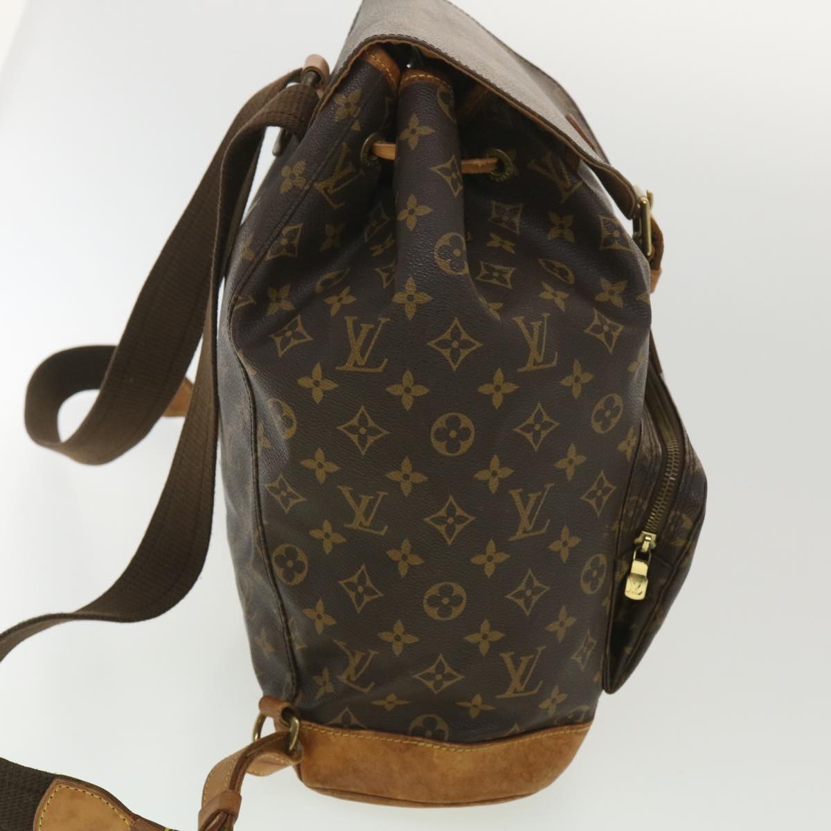 Louis Vuitton  Monogram Montsouris GM Backpack M51135 LV Auth 36359