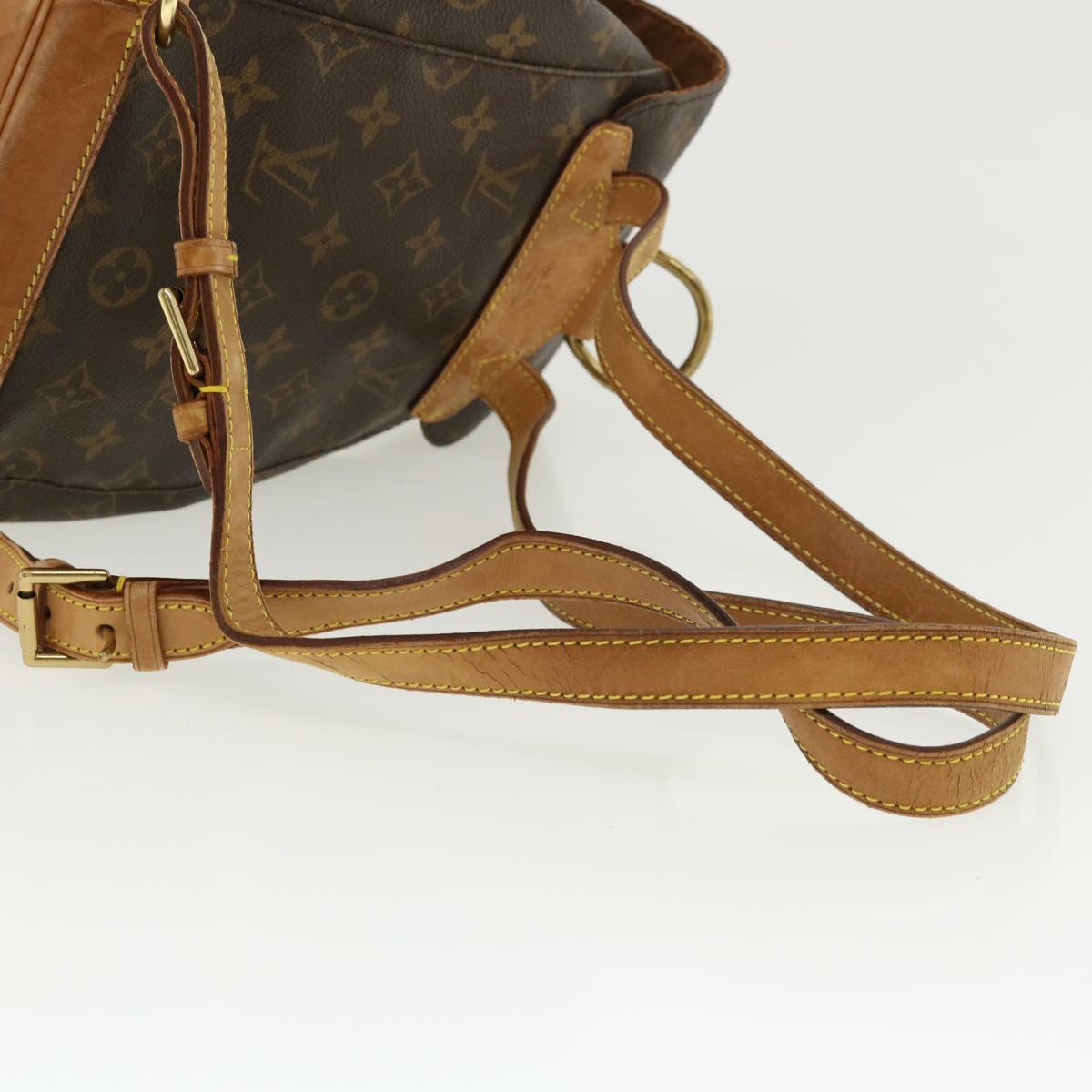 Louis Vuitton  Monogram Montsouris MM Backpack M51136 LV Auth 36402