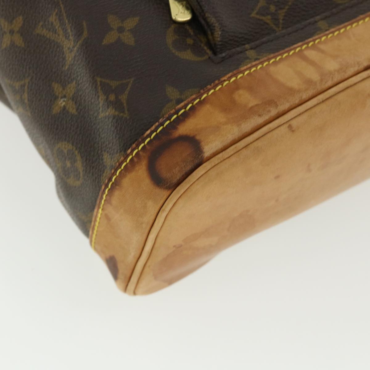 Louis Vuitton  Monogram Montsouris MM Backpack M51136 LV Auth 36402