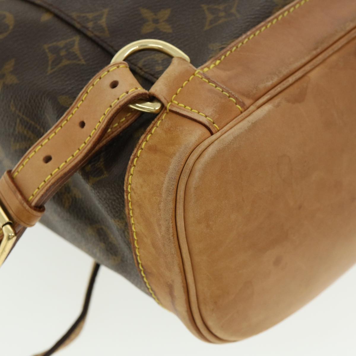 Louis Vuitton  Monogram Montsouris MM Backpack M51136 LV Auth 36402