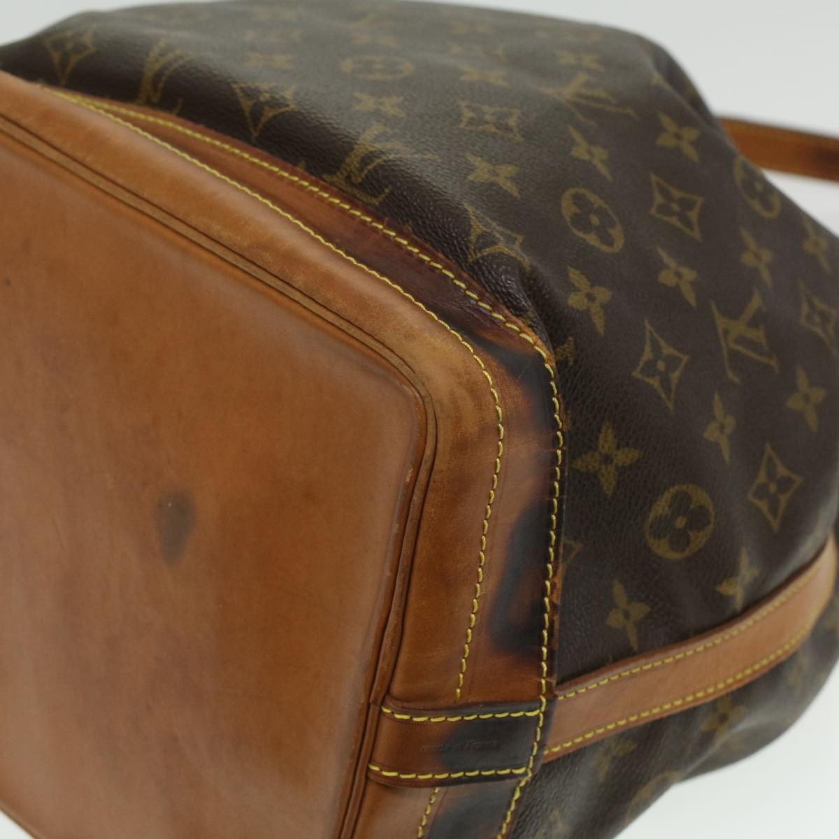 Louis Vuitton  Monogram Noe Shoulder Bag M42224 LV Auth 36474