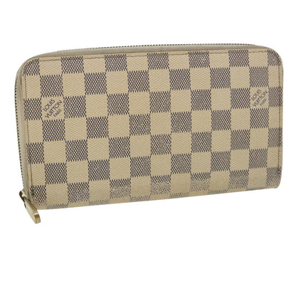 Louis Vuitton  Damier Azur Zippy Organizer Long Wallet N60012 LV Auth 36491