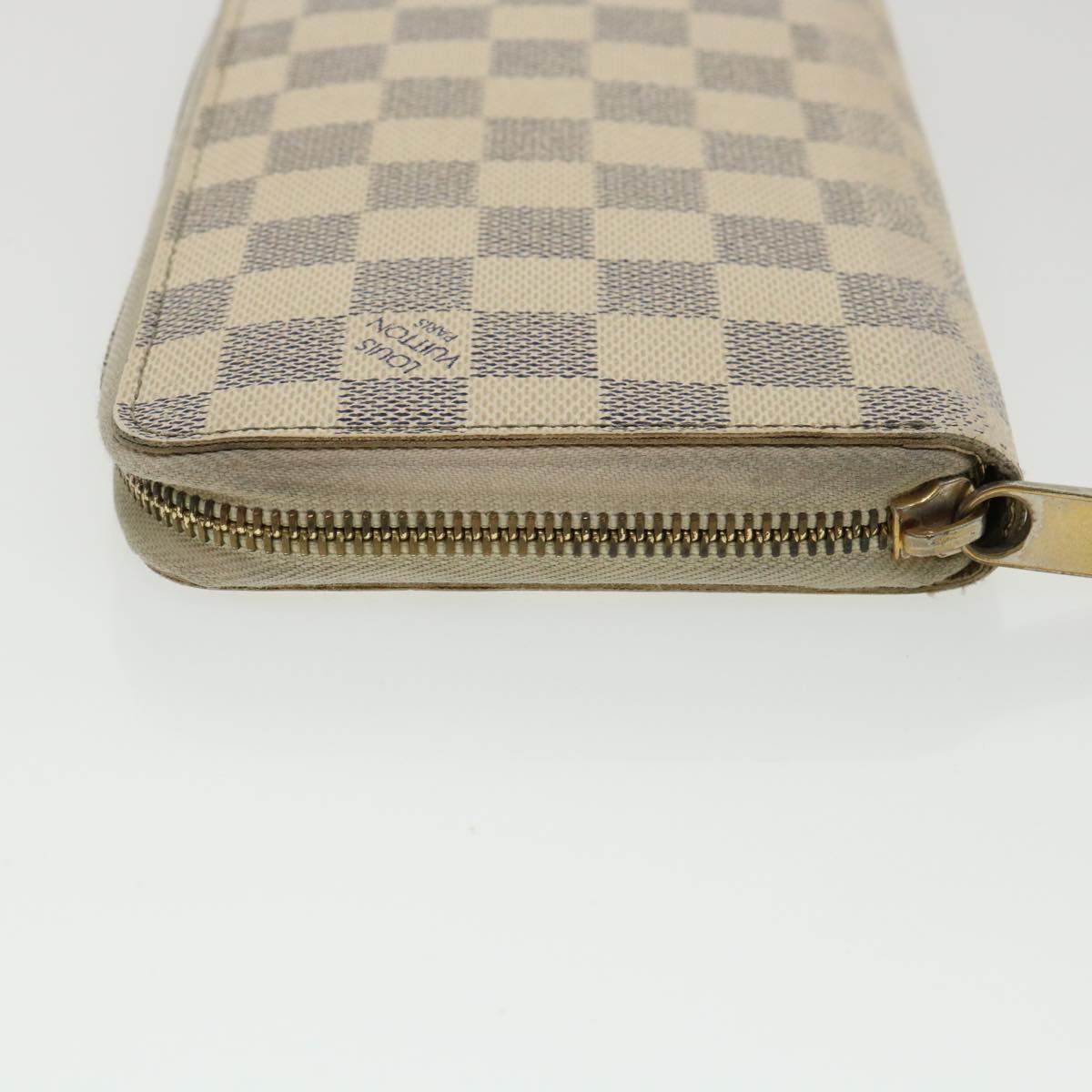 Louis Vuitton  Damier Azur Zippy Organizer Long Wallet N60012 LV Auth 36491