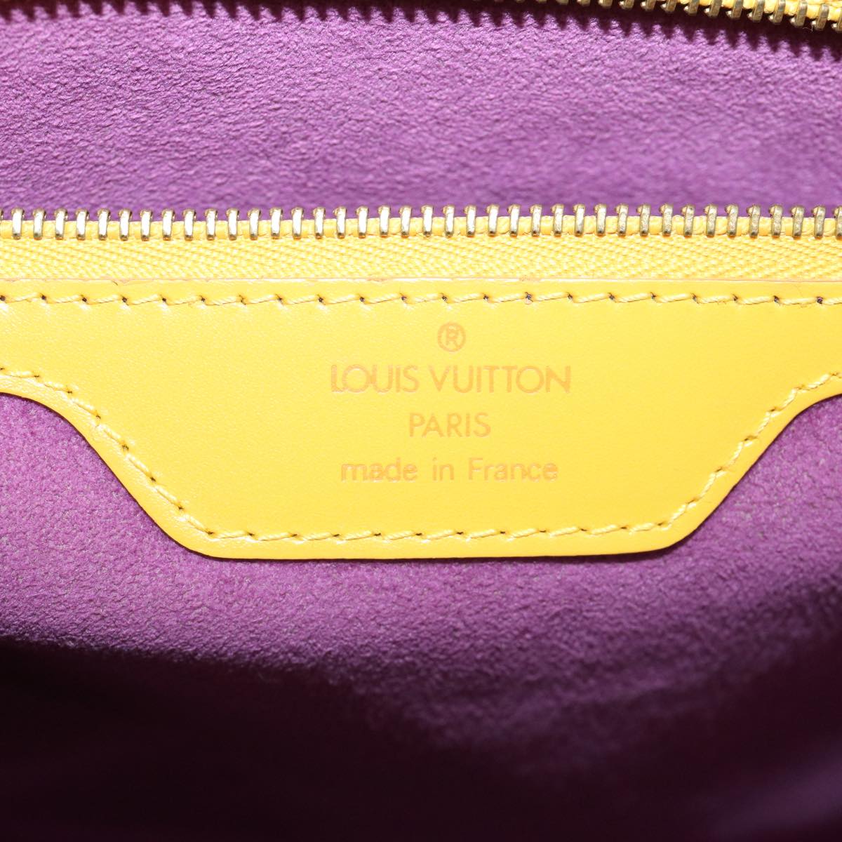 Louis Vuitton  Epi Saint Jacques Shopping Shoulder Bag M52269 Yellow Auth 36749