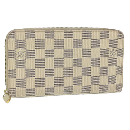 Louis Vuitton  Damier Azur Zippy Organizer Long Wallet N60012 LV Auth 36803