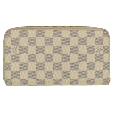 Louis Vuitton  Damier Azur Zippy Organizer Long Wallet N60012 LV Auth 36803