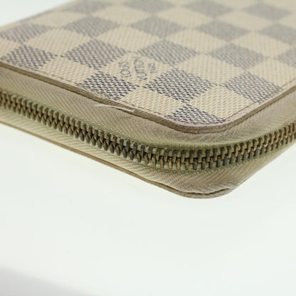 Louis Vuitton  Damier Azur Zippy Organizer Long Wallet N60012 LV Auth 36803