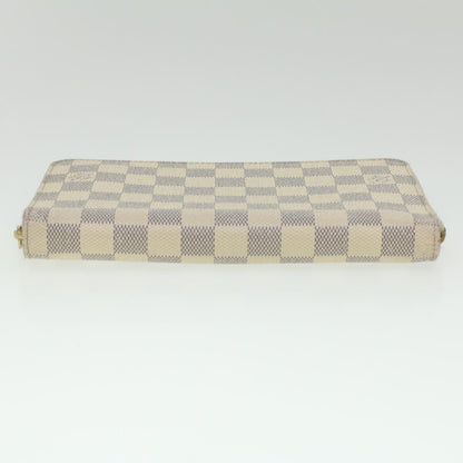 Louis Vuitton  Damier Azur Zippy Organizer Long Wallet N60012 LV Auth 36803