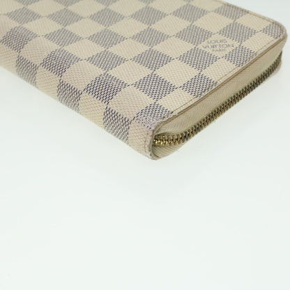 Louis Vuitton  Damier Azur Zippy Organizer Long Wallet N60012 LV Auth 36803