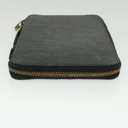 Louis Vuitton  Epi Organizer Voyage Travel Case Black LV Auth 36811