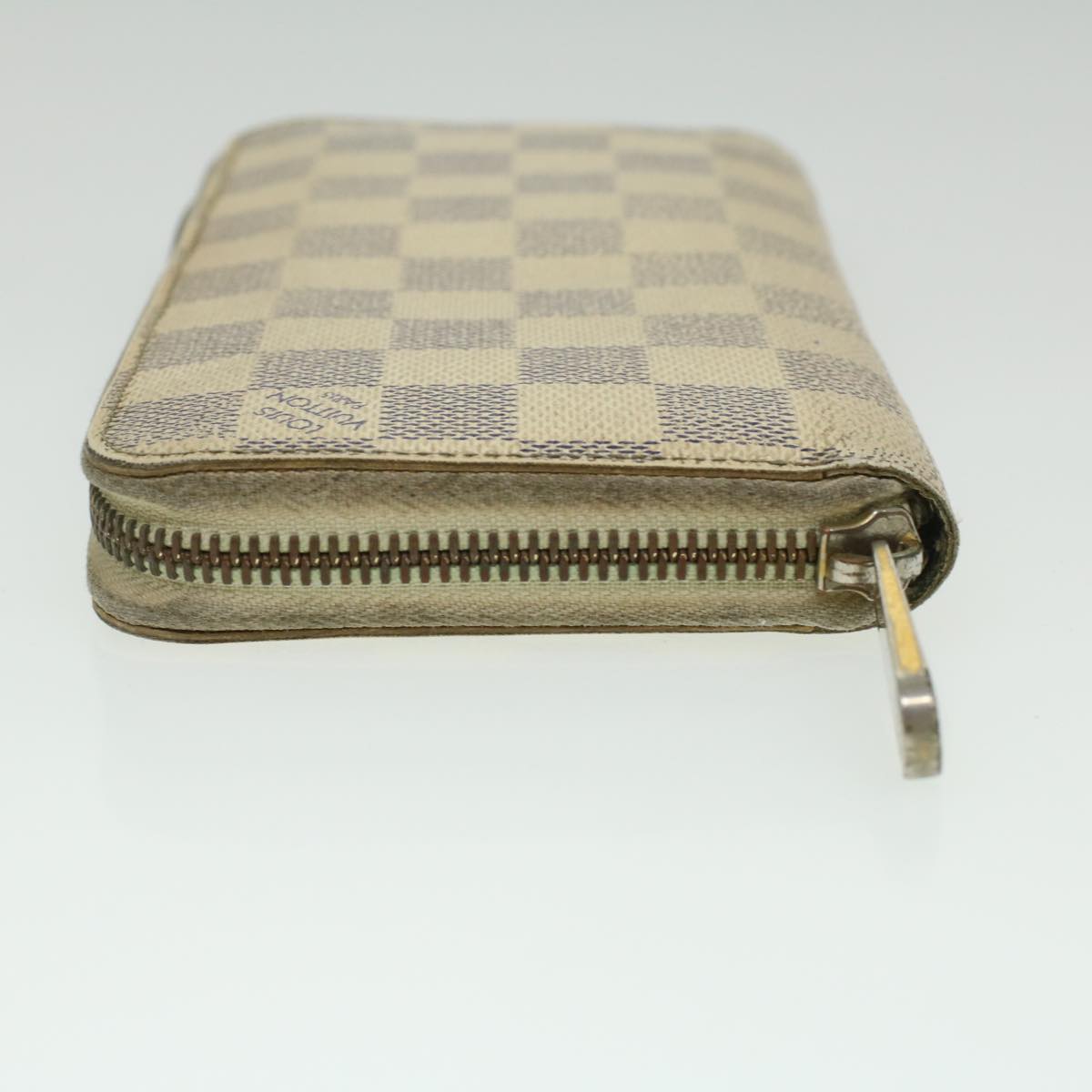 Louis Vuitton  Damier Azur Zippy Wallet Long Wallet N60019 LV Auth 36843