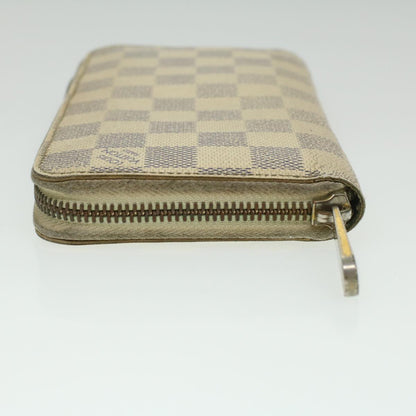 Louis Vuitton  Damier Azur Zippy Wallet Long Wallet N60019 LV Auth 36843