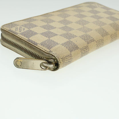 Louis Vuitton  Damier Azur Zippy Wallet Long Wallet N60019 LV Auth 36843