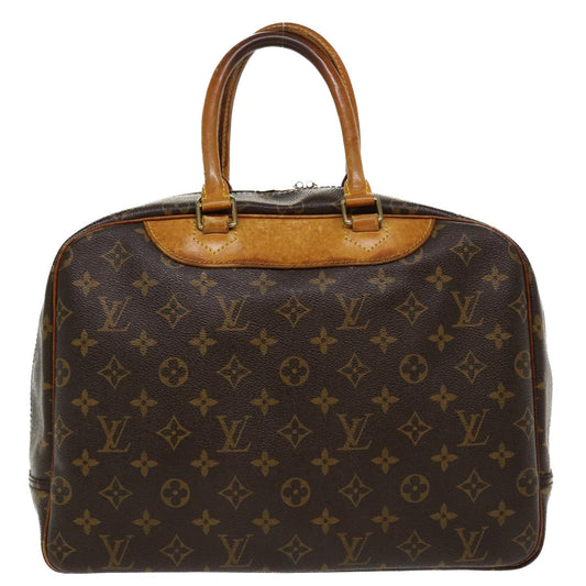 Louis Vuitton  Monogram Deauville Hand Bag M47270 LV Auth 36857