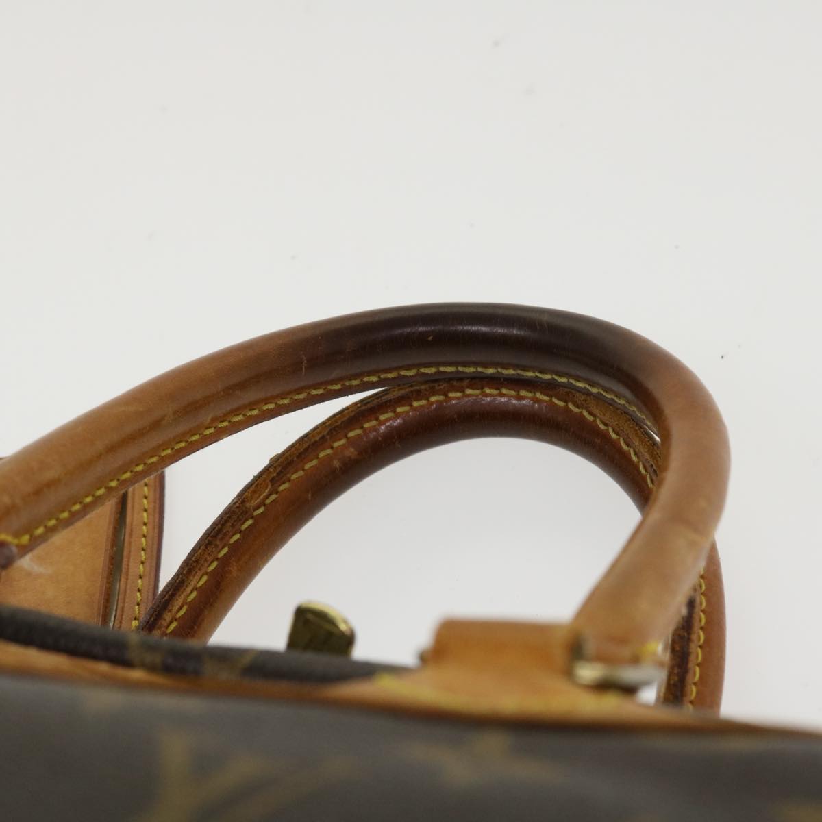 Louis Vuitton  Monogram Deauville Hand Bag M47270 LV Auth 36857