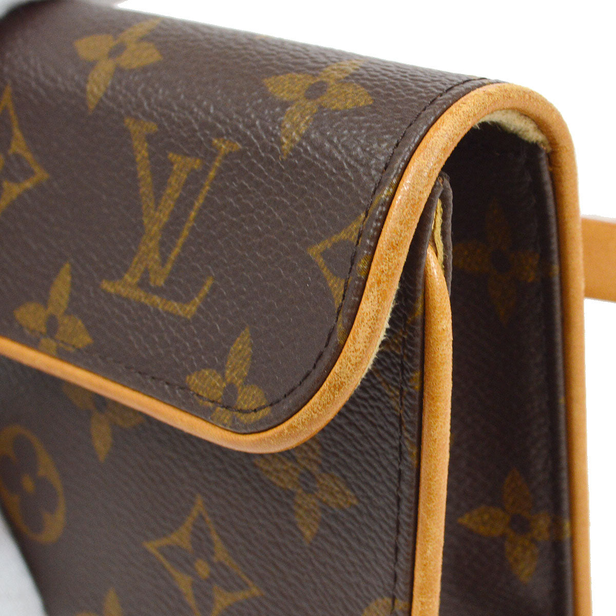 Louis Vuitton 2003 Pochette Florentine Monogram #XS M51855