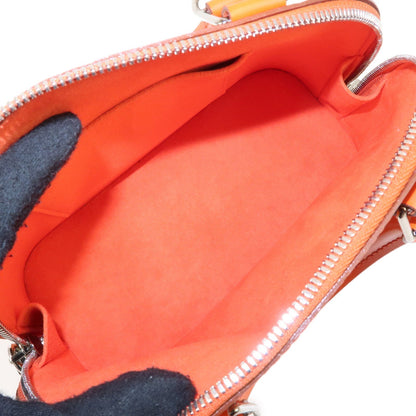 Louis Vuitton Epi Alma BB 2Way Bag Hand Bag Orange M40854