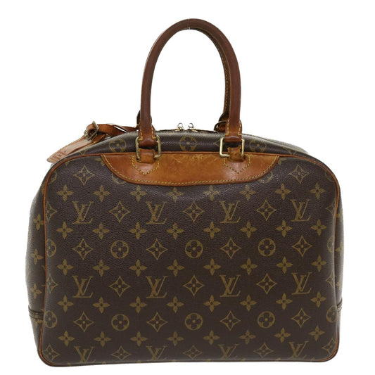 Louis Vuitton  Monogram Deauville Hand Bag M47270 LV Auth 37302