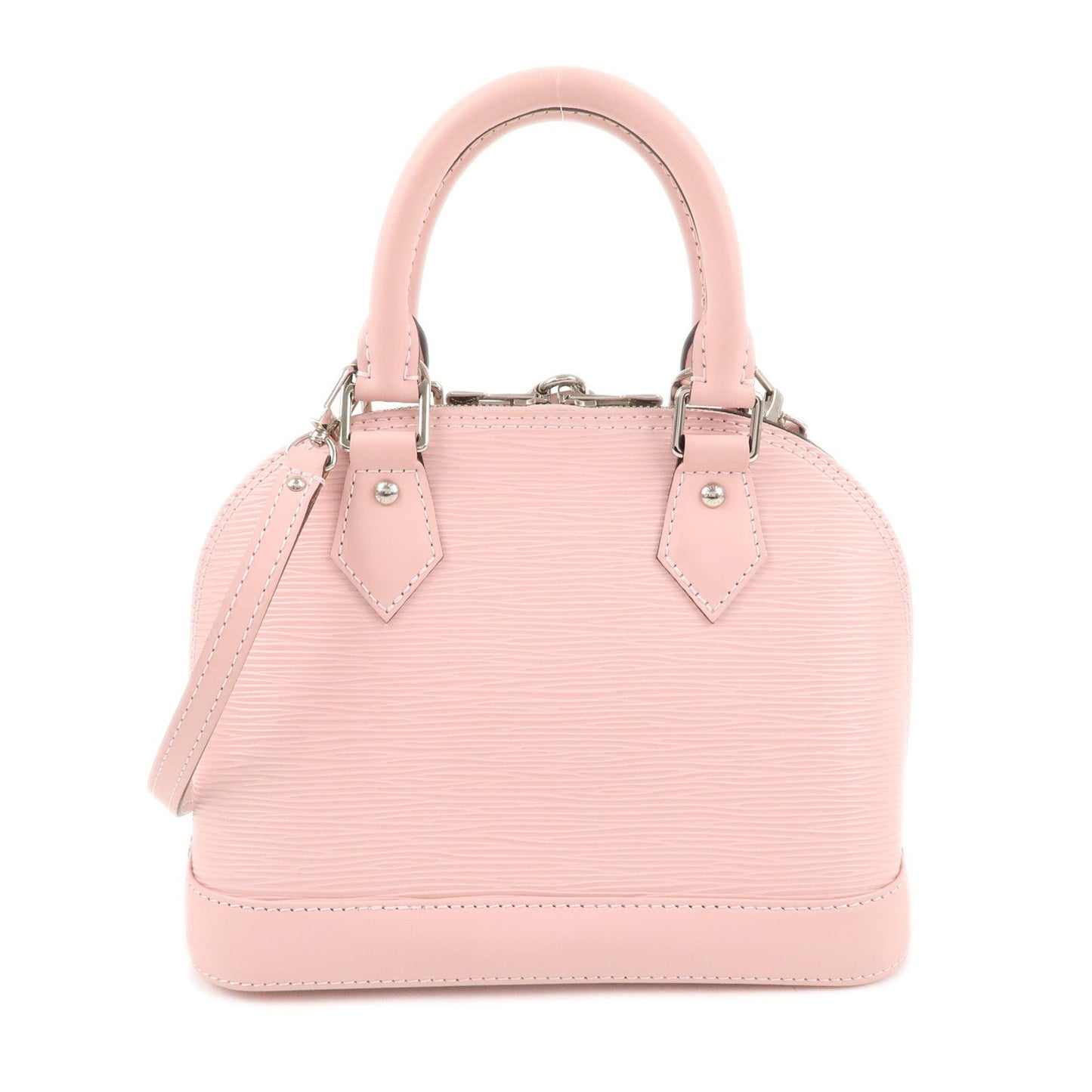 Louis Vuitton Epi Alma BB 2Way Hand Bag Rose Ballerine M41327