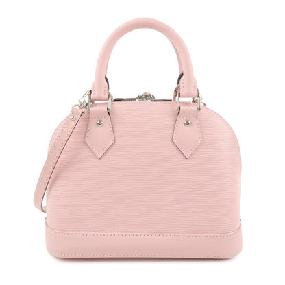 Louis Vuitton Epi Alma BB 2Way Hand Bag Rose Ballerine M41327