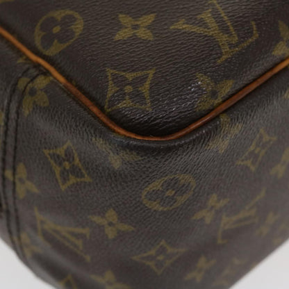 Louis Vuitton  Monogram Deauville Hand Bag M47270 LV Auth 37431