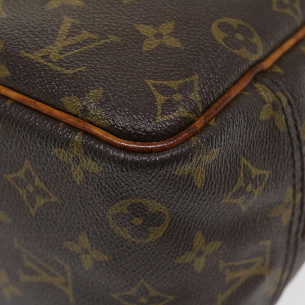 Louis Vuitton  Monogram Deauville Hand Bag M47270 LV Auth 37431