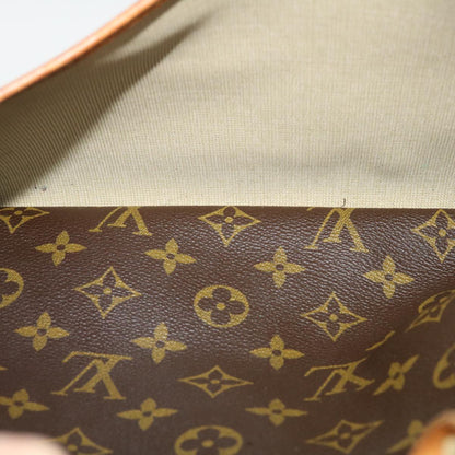 Louis Vuitton  Monogram Deauville Hand Bag M47270 LV Auth 37431