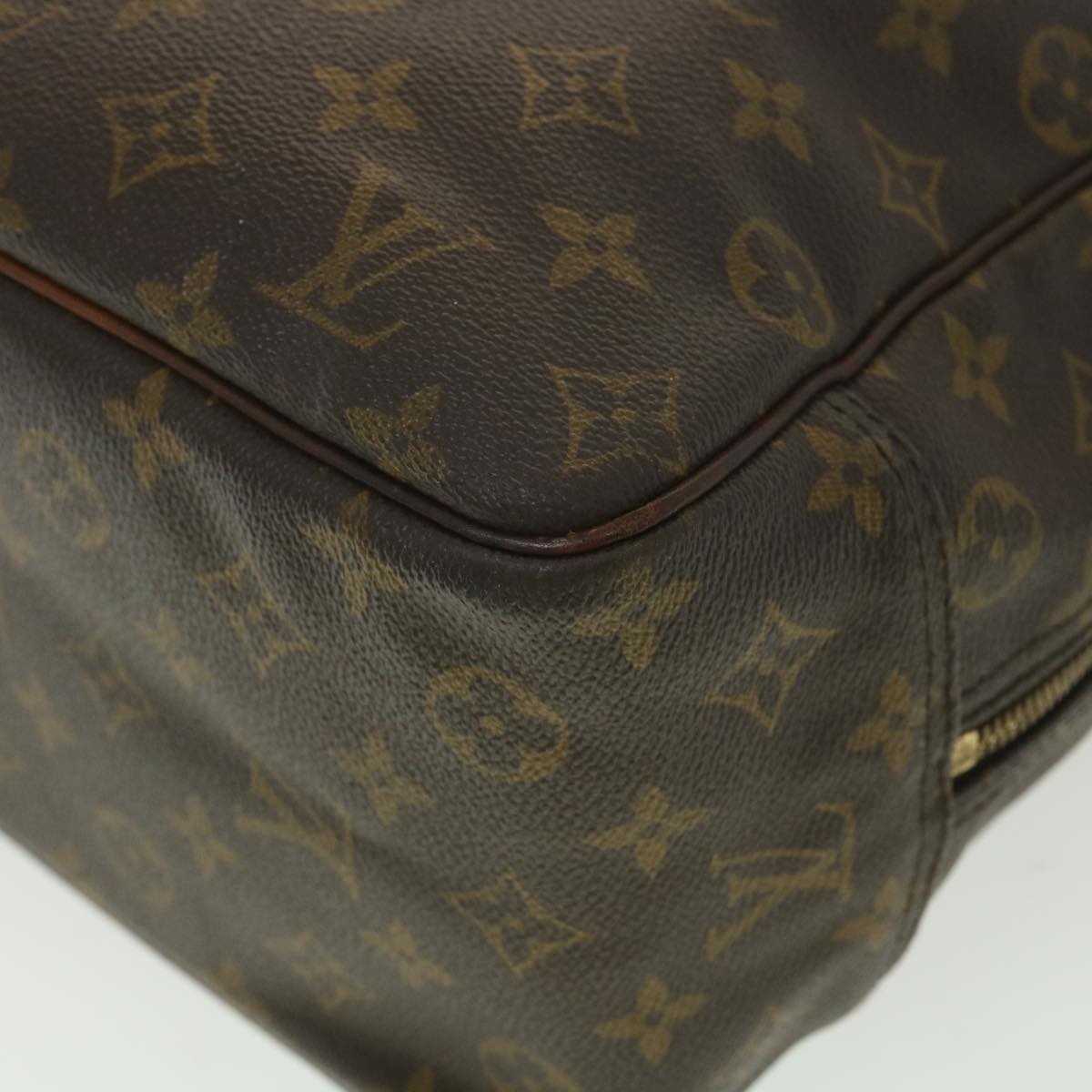 Louis Vuitton  Monogram Deauville Hand Bag M47270 LV Auth 37604