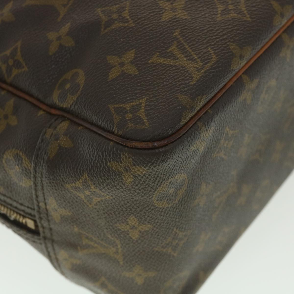 Louis Vuitton  Monogram Deauville Hand Bag M47270 LV Auth 37604