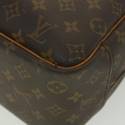 Louis Vuitton  Monogram Deauville Hand Bag M47270 LV Auth 37605