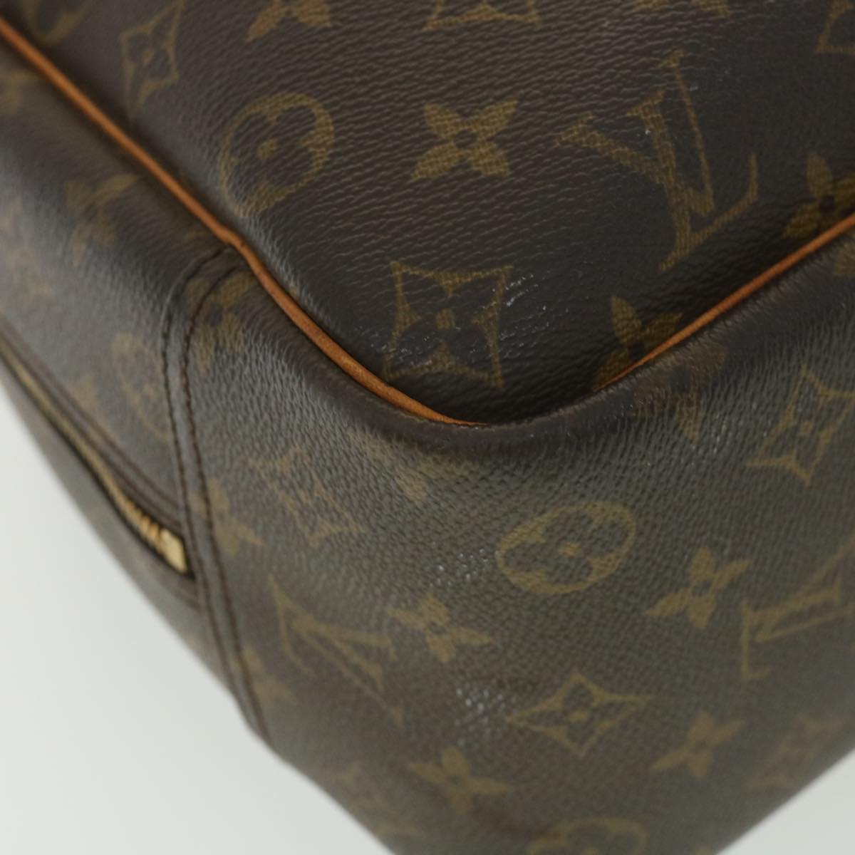 Louis Vuitton  Monogram Deauville Hand Bag M47270 LV Auth 37605