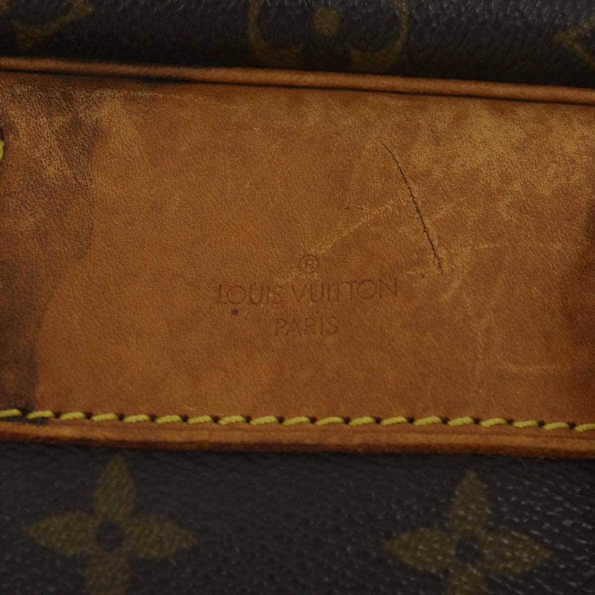 Louis Vuitton  Monogram Deauville Hand Bag M47270 LV Auth 37605