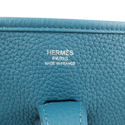 HERMES Evelyne 3 PM D Stamp(2019) Vert Bosphore Shoulder Bag