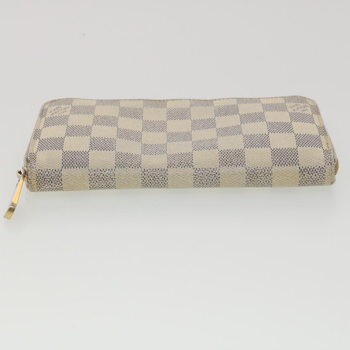 Louis Vuitton  Damier Azur Zippy Wallet Long Wallet N60019 LV Auth 37850