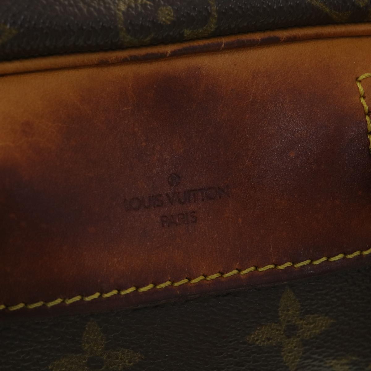 Louis Vuitton  Monogram Deauville Hand Bag M47270 LV Auth 37877