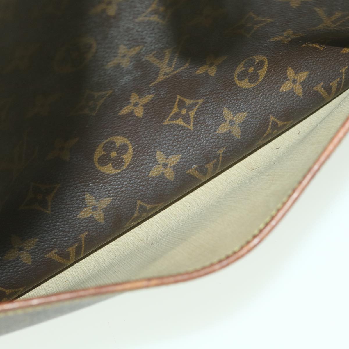 Louis Vuitton  Monogram Deauville Hand Bag M47270 LV Auth 37929